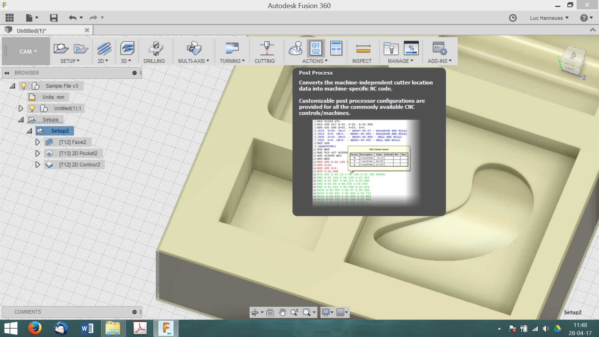 Fusion 360 CNC - CAM module | wikimal